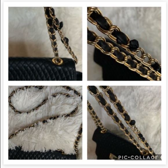 Black Bally Quilted Leather Shoulder Bag - Picture 6 of 14